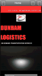 Mobile Screenshot of dunhamlogistics.com